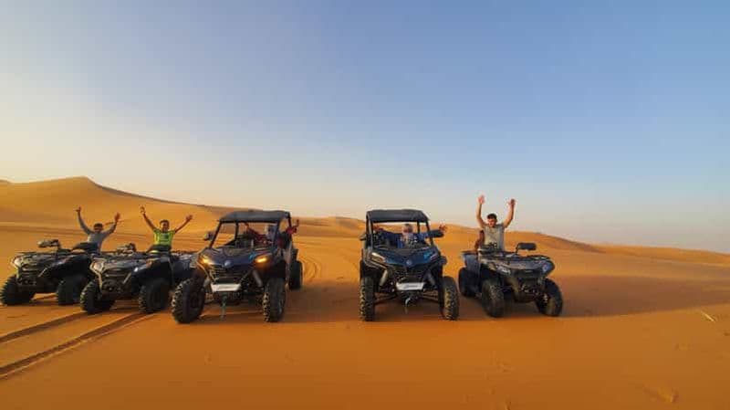 Billet Merzouga : désert d'Erg Chebbi en buggy avec prise en charge