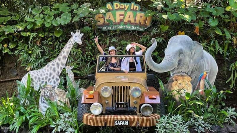 Billet Bali : Bali Safari Park Excursion d'une journée avec entrée et transferts