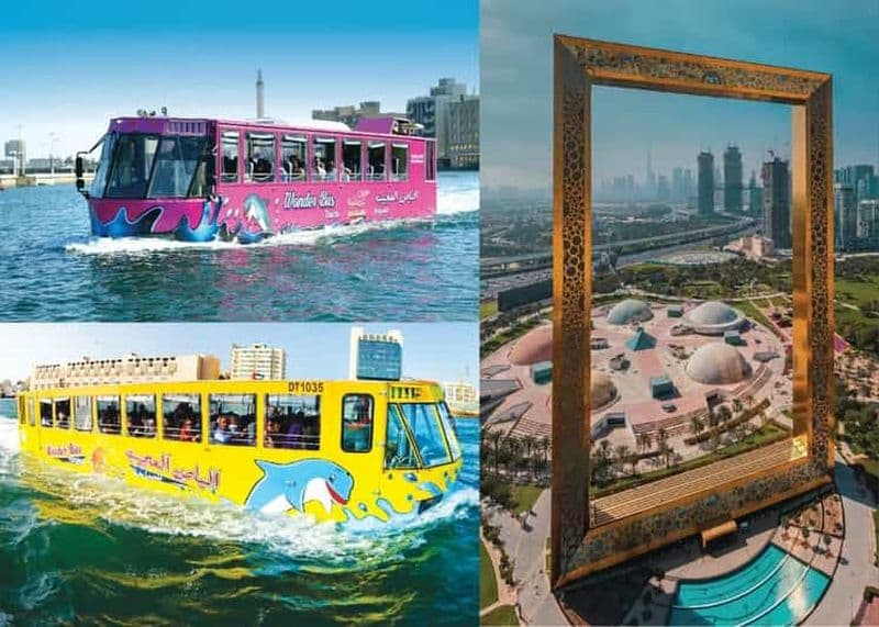 Billet Dubaï : Tour de ville, bateau-bus, entrée dans le cadre, souk de l'or et des épices