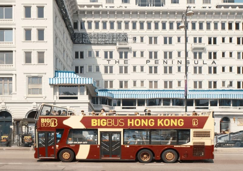 Billet Hong Kong : visite en bus à arrêts à arrêts multiples et le Peak Tram (en option)