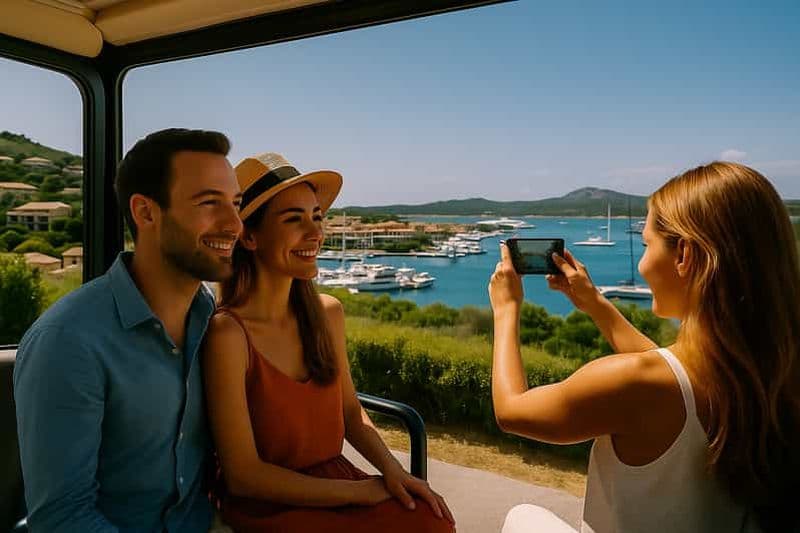 Billet Visite de Porto Cervo et de la Costa Smeralda avec prise en charge à l'hôtel et arrêts