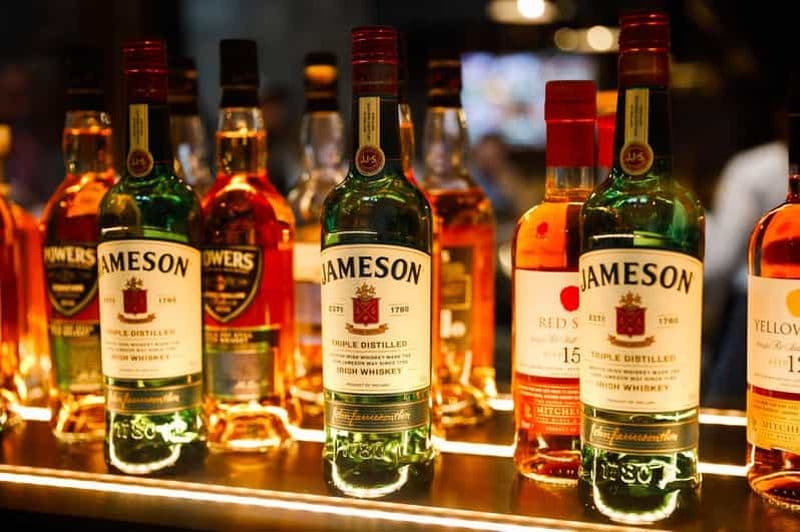 Billet Visite du Temple Bar de Dublin avec visite de la distillerie de whisky Jameson