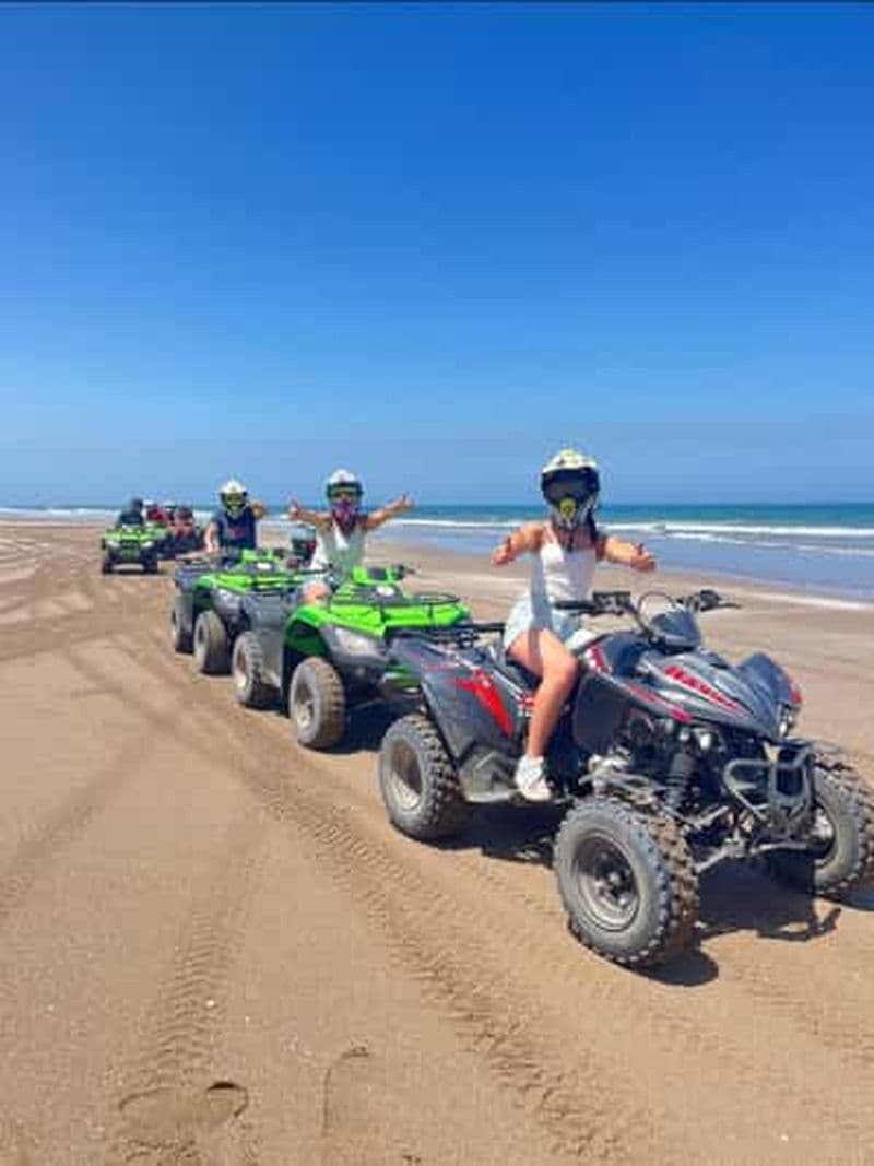 Billet Agadir : excursion en quad dans le désert et sur la plage avec sandboard