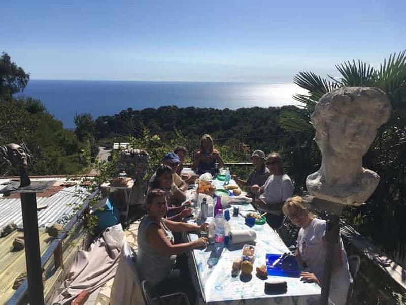 Billet Sculpture à Vintimille, cours de modelage classique en Italie