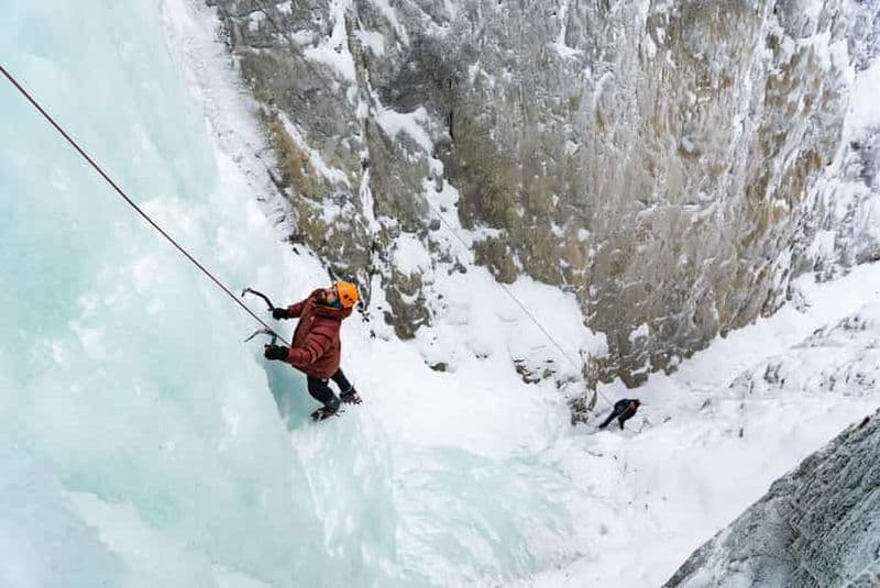 Billet Banff : Introduction à l'escalade de glace pour les débutants