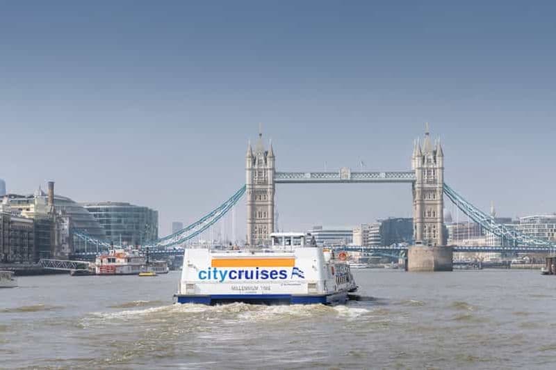 Billet Londres : Croisière à arrêts multiples sur la Tamise