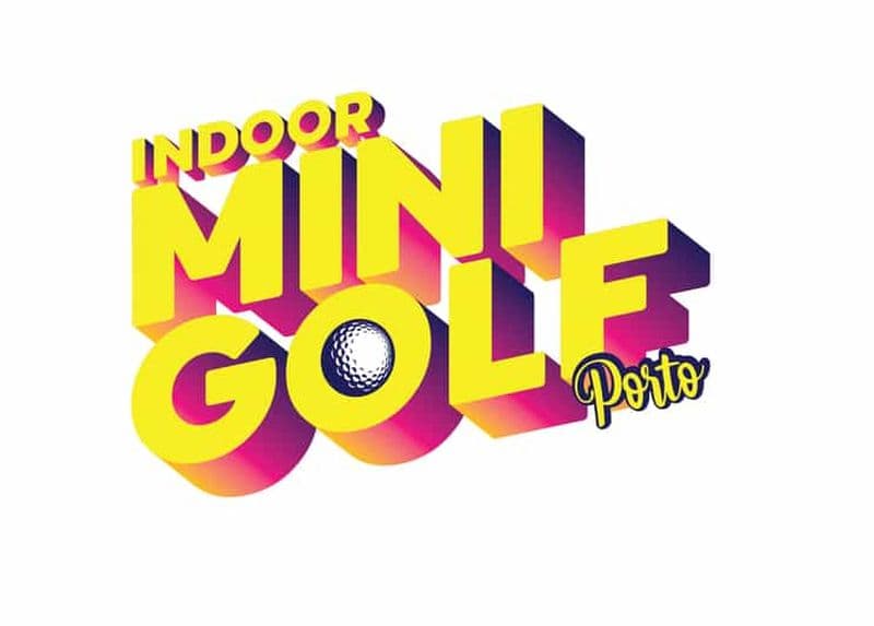 Billet Porto : billet pour le mini-golf intérieur 18 trous avec parcours à lumière UV