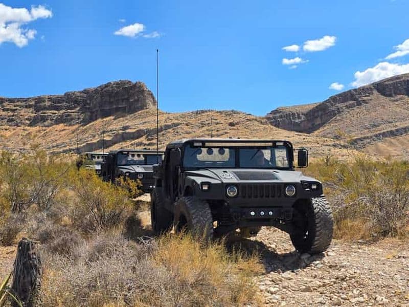 Billet Conduisez un Hummer militaire : Las Vegas Off-Road dans le désert de Mojave