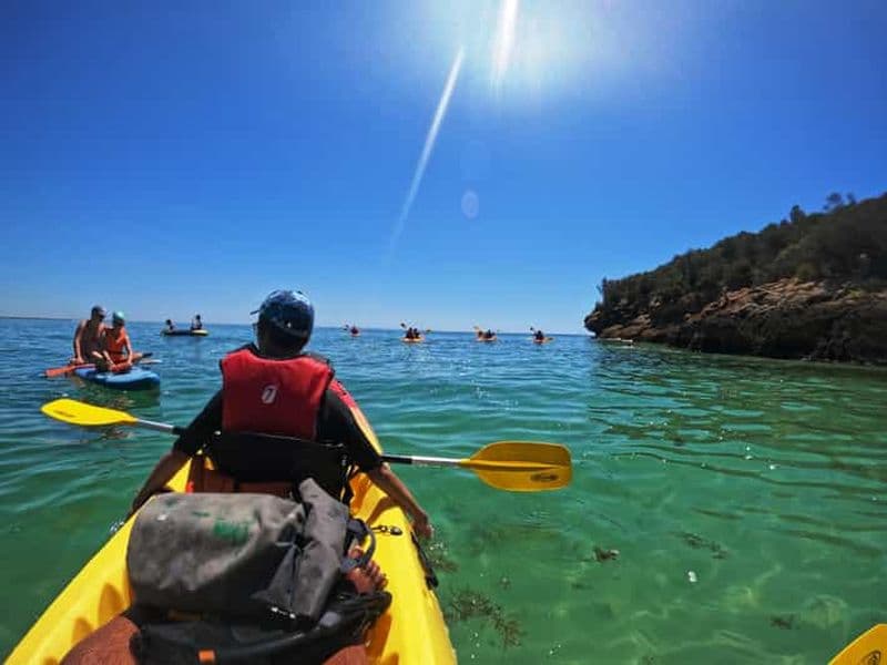 Billet Lisbonne : Excursion en kayak et snorkeling, avec photos incluses