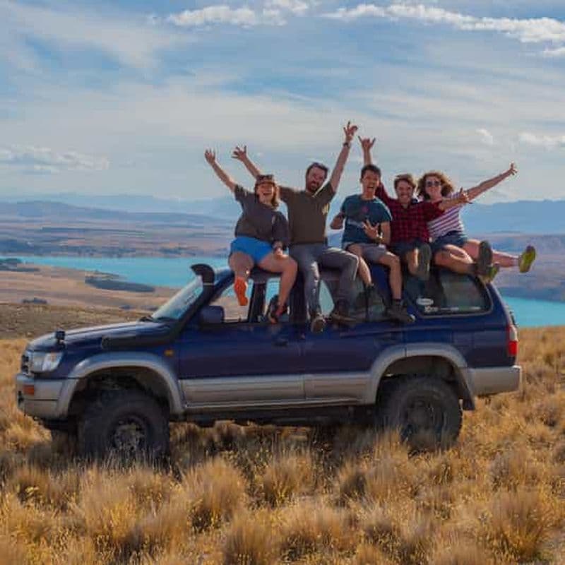Billet Visites guidées du lac Tekapo en 4x4 (petits groupes, bilan carbone positif)