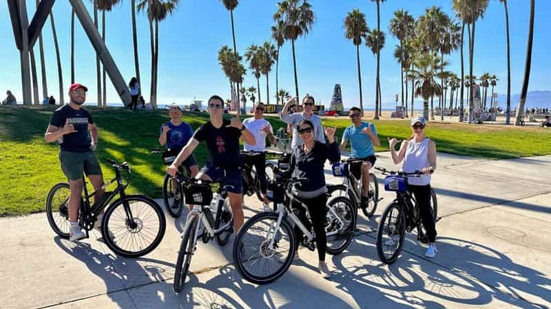 Billet Los Angeles : LA in a Day visite guidée à vélo électrique