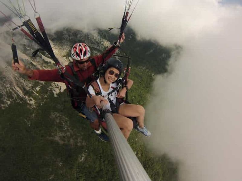 Billet Kotor : vol en parapente en tandem avec photos et vidéos