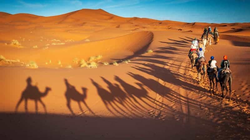 Billet Marrakech: excursion de 3 jours dans le désert vers les dunes de Merzouga et la randonnée à dos de chameau