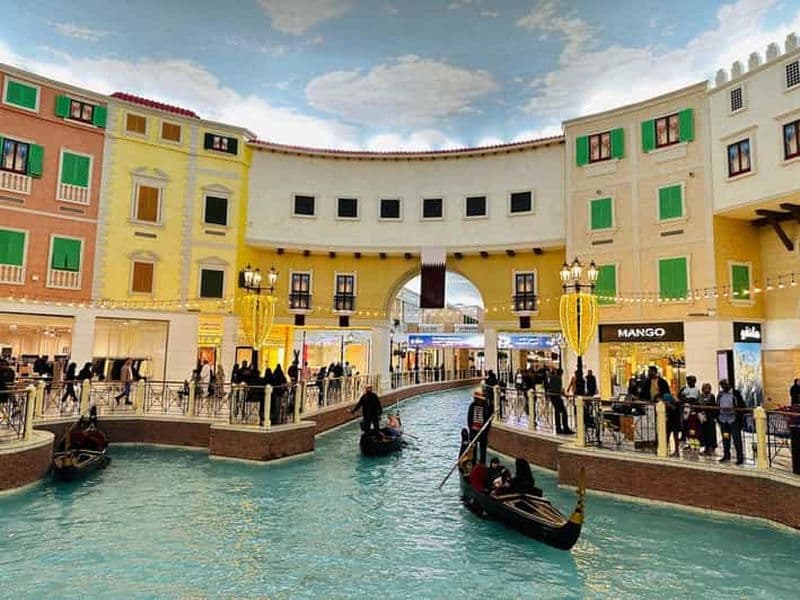 Billet Doha Qatar : Points forts de la ville et promenade en gondole dans le centre commercial Villaggio