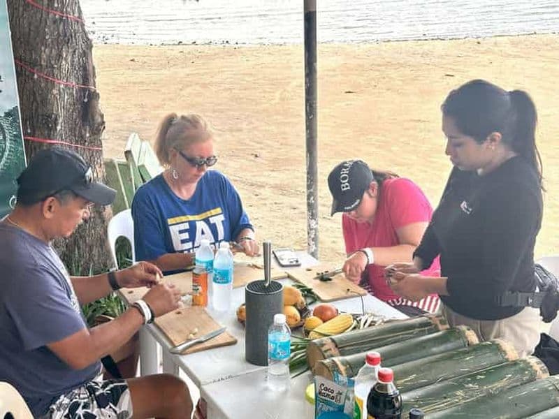Billet Cours de cuisine au bambou sur l'île de Siargao