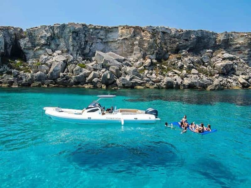 Billet Au départ de Trapani : croisière d'une journée à Favignana et Levanzo