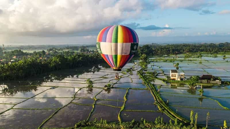 Billet Ubud : expérience en montgolfière
