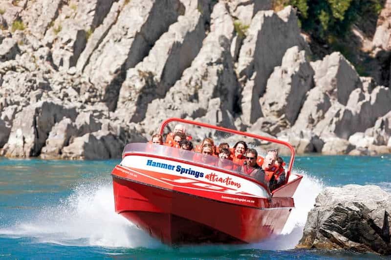 Billet Hanmer Springs : Combinaison Jet Boat et saut à l'élastique