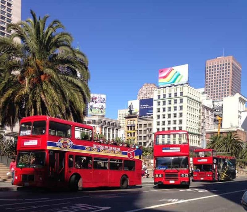 Billet San Francisco : visite en bus à arrêts multiples multiples de luxe avec 20 arrêts