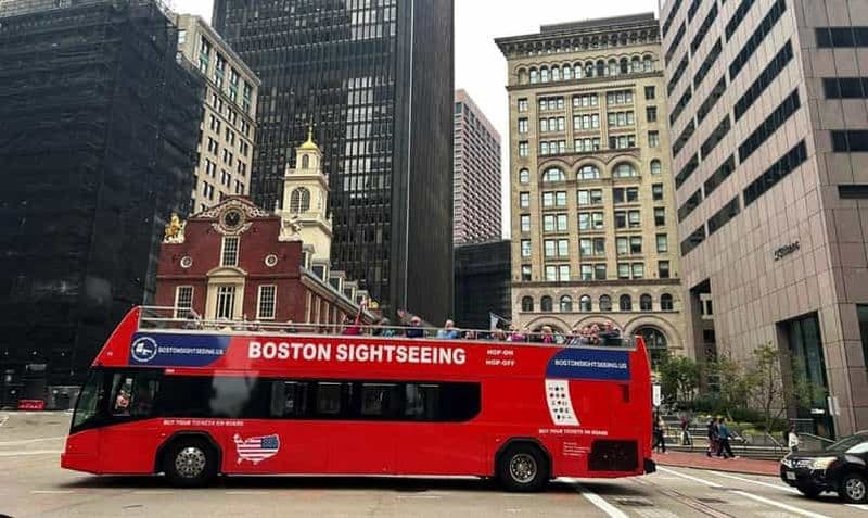 Billet Boston : visite en arrêts bus à arrêts multiples multiples