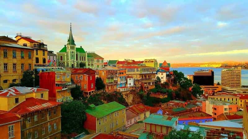 Billet Valparaíso, ville colorée, historique et panoramique