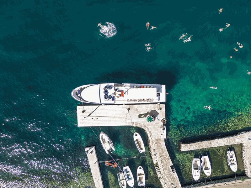 Billet Herceg Novi : Tours en bateau dans la baie de Kotor