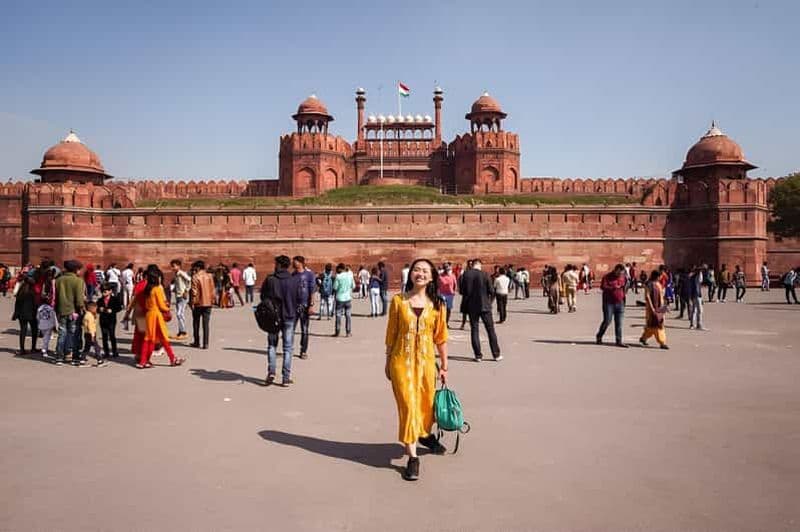 Billet Delhi : visite guidée du Fort Rouge avec accès coupe-file et transferts