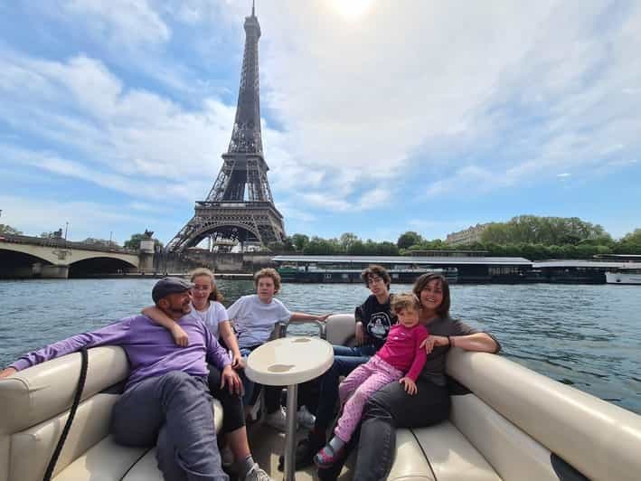 Billet Paris: Croisière privée en bateau ponton sur la Seine