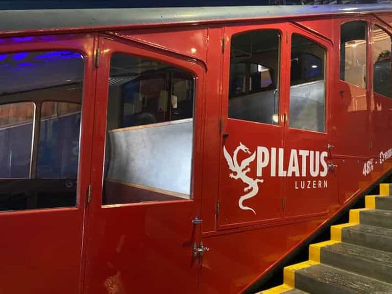 Billet Lucerne : excursion au sommet du mont Pilate et croisière sur le lac des Quatre-Cantons