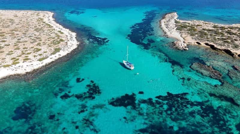 Billet Antiparos : Croisière privée d'une demi-journée avec arrêts baignade