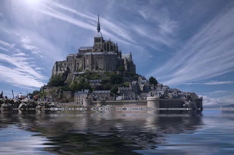 Billet Au départ de Bayeux : Visite guidée d'une journée au Mont Saint Michel