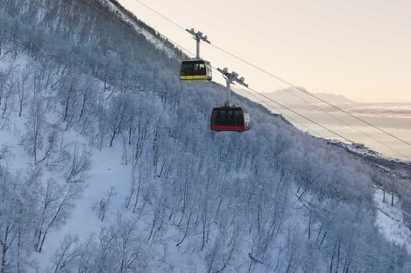 Billet Tromsø : billet aller-retour pour le téléphérique Fjellheisen en soirée