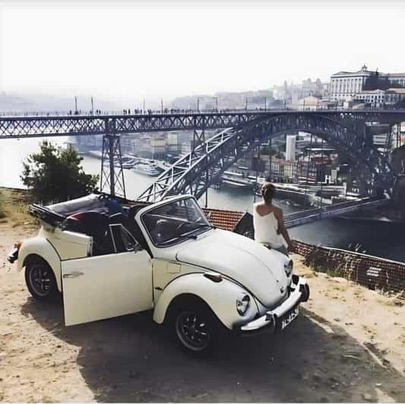 Billet Porto : visite en voiture VW classique avec prise en charge à l'hôtel