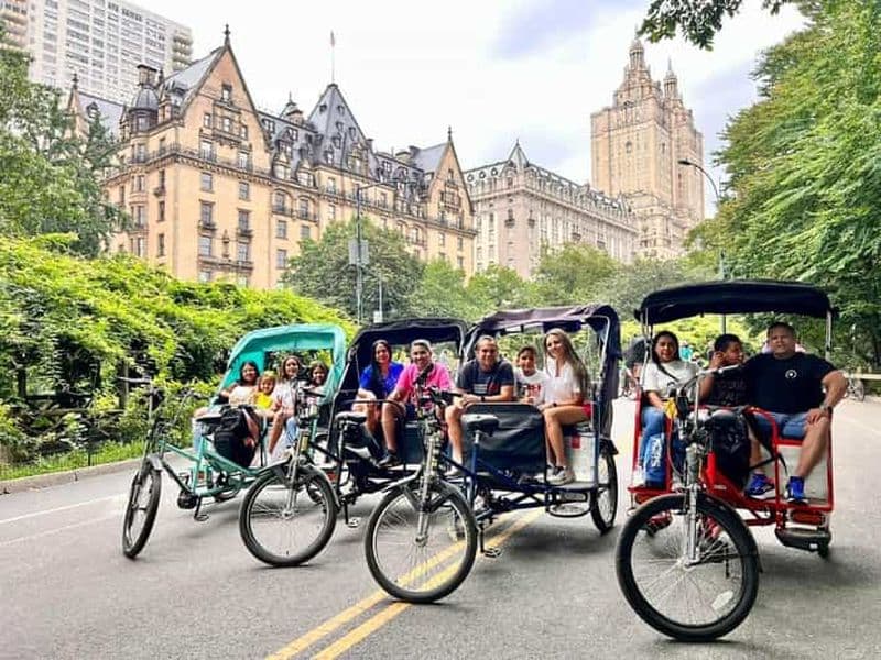Billet Visites officielles en pedicab dans Central Park