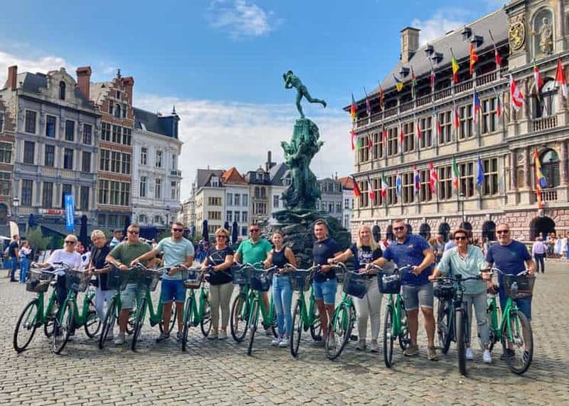 Billet Visites guidées à vélo d'Anvers : les incontournables et bien plus encore