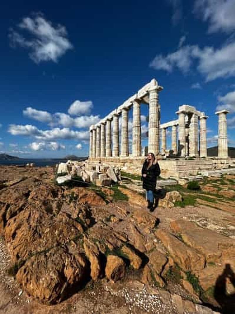 Billet Athènes : excursion sur la côte, baignade et temple de Poséidon à Sounion