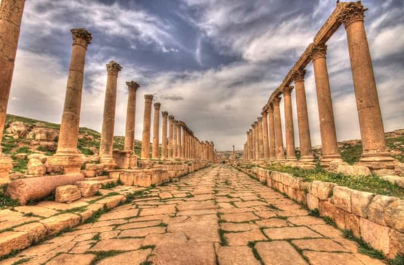 Billet Au départ d'Amman : visite d'une demi-journée à Jerash