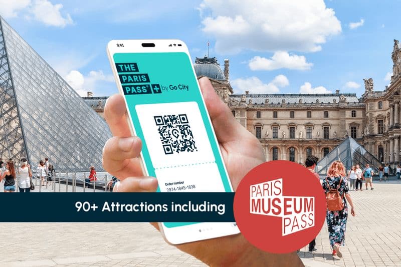 Billet Paris Pass® Plus : Billets pour le Louvre, la Tour Eiffel et 90+ plus