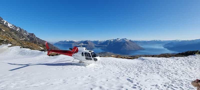 Billet Queenstown : vol en hélicoptère au-dessus des Remarkables et atterrissage alpin