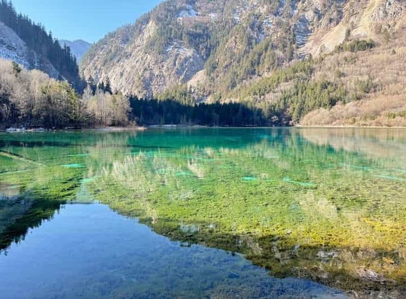 Billet Chengdu : Circuit de 2 jours à Jiuzhaigou et au parc national de Huanglong