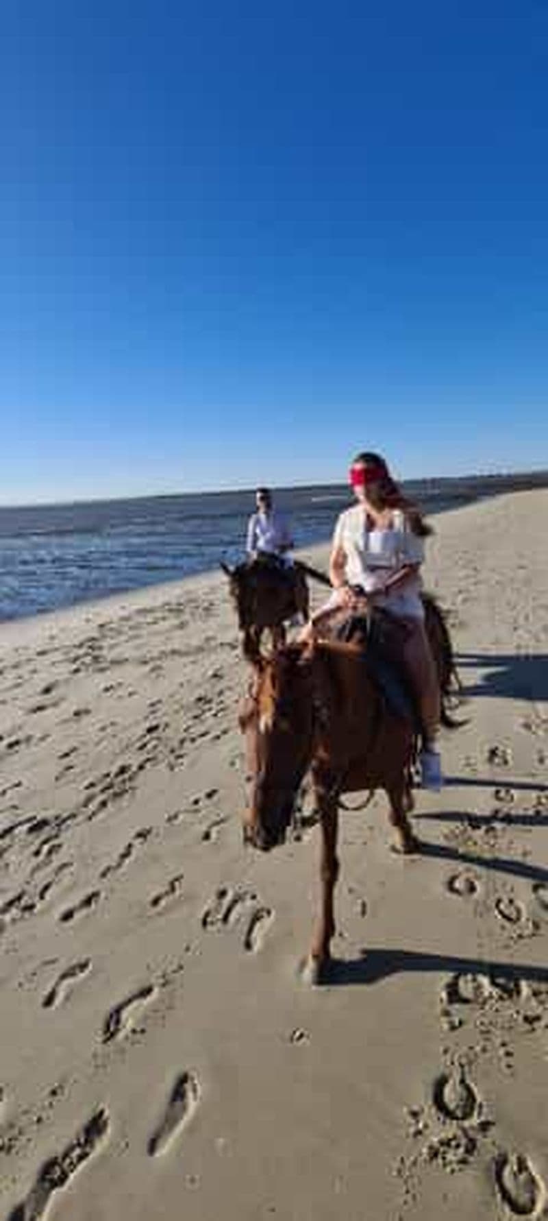 Billet Demande en mariage à cheval sur la plage