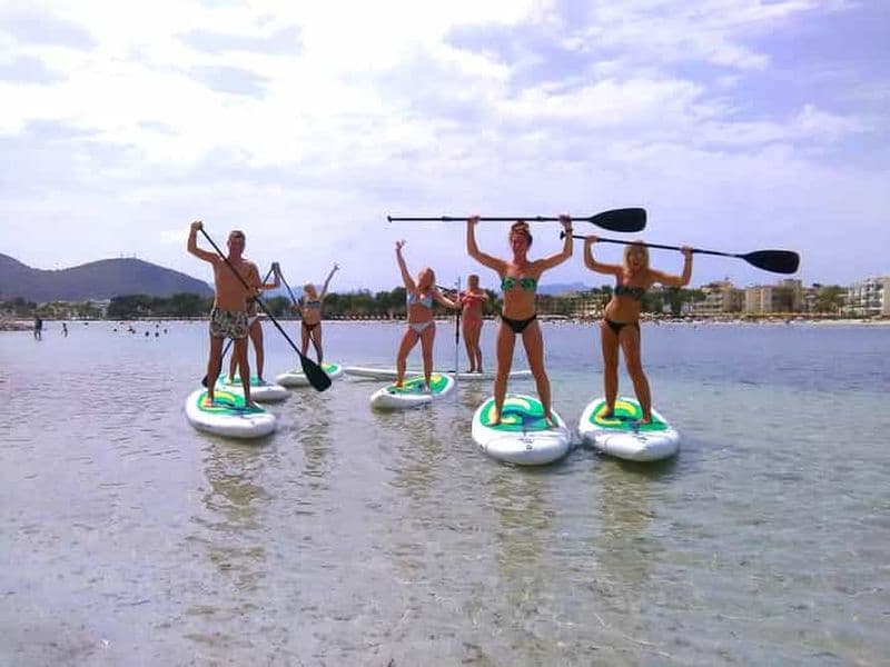 Billet Puerto de Alcudia : Leçon de Stand-Up Paddleboard