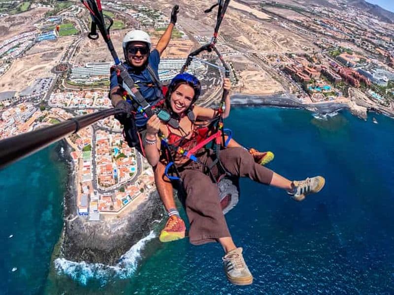 Billet Costa Adeje : vol en parapente en tandem avec prise en charge gratuite