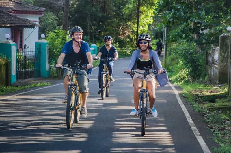 Billet Visite de l'île de Divar en vélo électrique avec collations