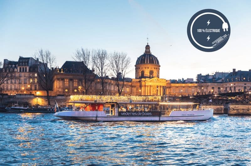 Billet Paris : Croisière fluviale en soirée avec musique