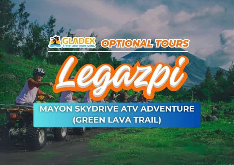 Billet Legazpi : Aventure en quad sur le sentier de lave verte