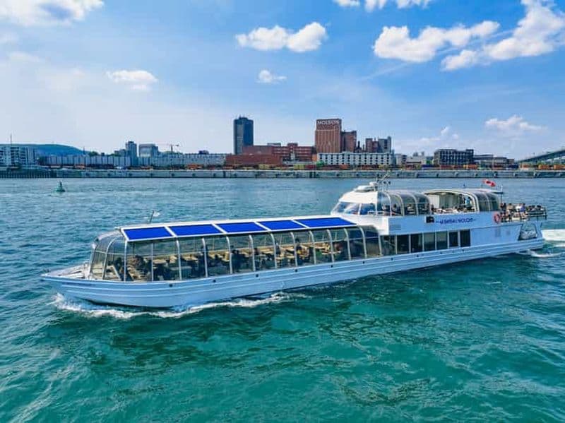 Billet Montréal : Croisière touristique Le Bateau-Mouche sur le Saint-Laurent