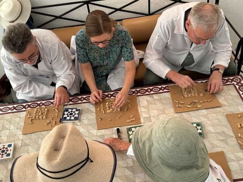 Billet Artisan d'un jour : Atelier de poterie et de zellige à Fès