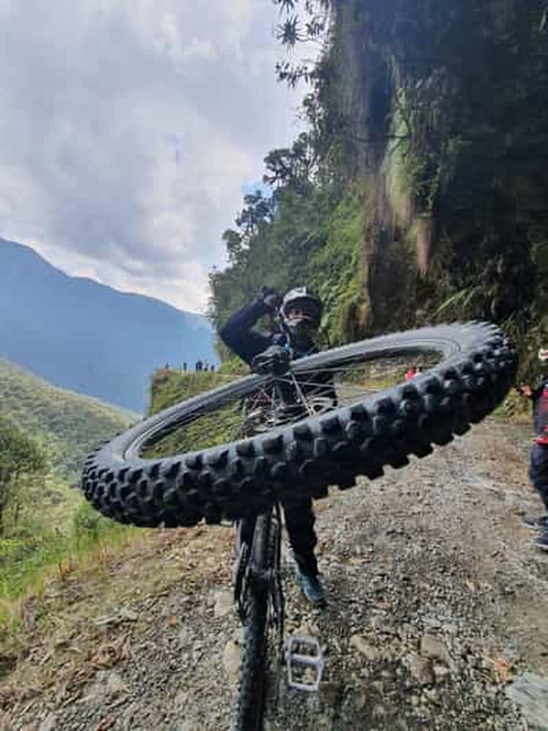 Billet Depuis La Paz : 3 jours de vélo sur la route de la mort et les salines d'Uyuni