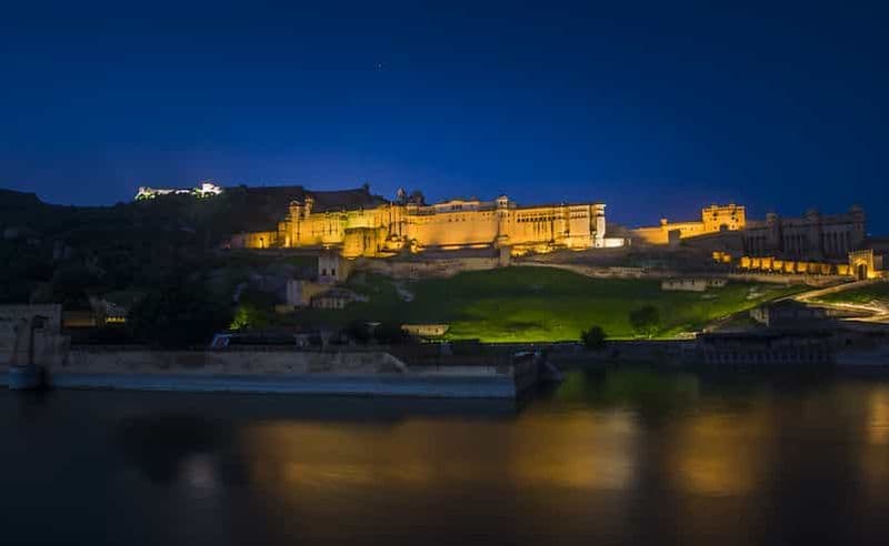 Billet Jaipur : Spectacle son et lumière du Fort d'Amber avec dîner